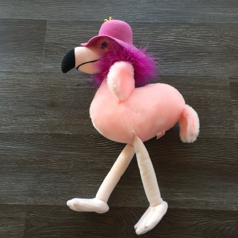 Russ Berrie & Co. Stuffed Flamingo Plush Toy - Picture 1 of 5